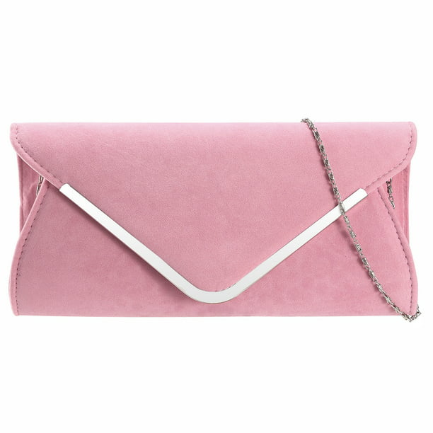 Women Velvet Envelope Clutch Shoulder Bag Prom Evening Party Handbag Wallet Gift